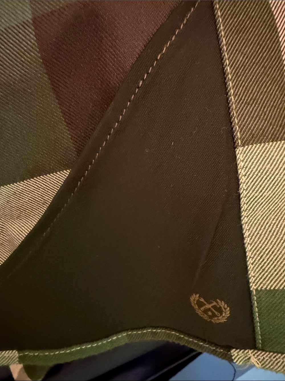 DIXXON Green Brown Black Plaid Button-Down Shirt - Picture 5 of 8